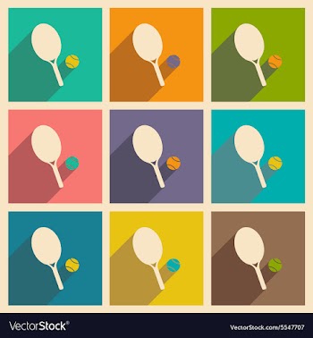Flat with shadow icon and mobile applacation vector image