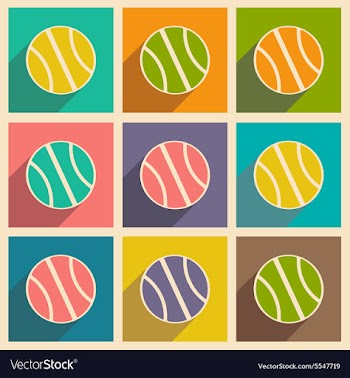 Flat with shadow icon and mobile applacation vector image