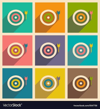 Flat with shadow icon and mobile applacation vector image