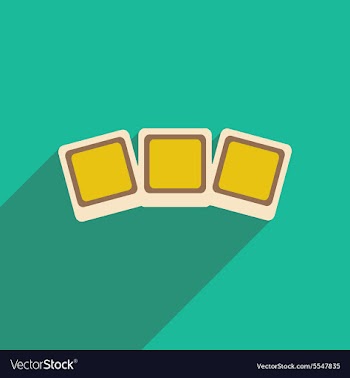 Flat with shadow icon and mobile applacation vector image