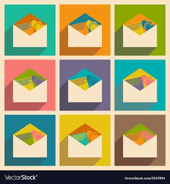 Flat with shadow icon and mobile applacation vector image