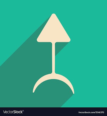 Flat with shadow icon and mobile applacation vector image