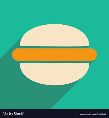 Flat with shadow icon and mobile applacation vector image