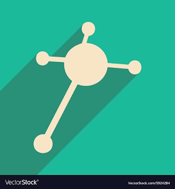 Flat with shadow icon and mobile applacation vector image