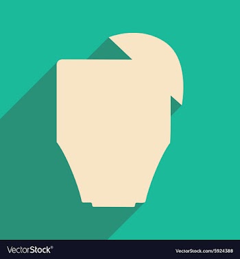Flat with shadow icon and mobile applacation vector image