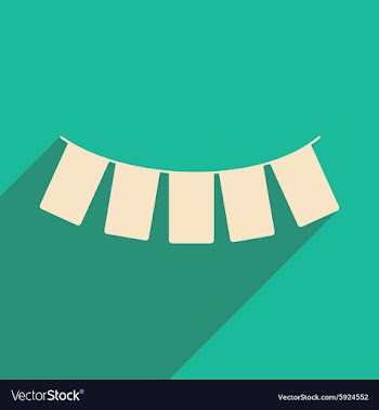 Flat with shadow icon and mobile applacation vector image