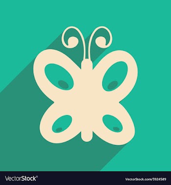 Flat with shadow icon and mobile applacation vector image