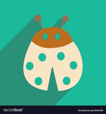Flat with shadow icon and mobile applacation vector image