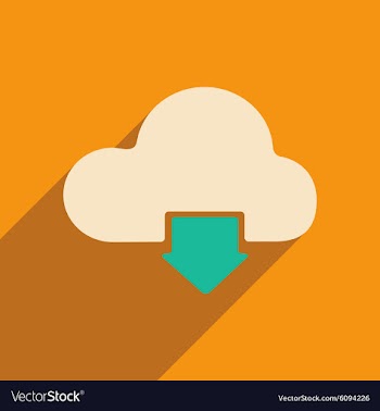 Flat with shadow icon and mobile applacation vector image