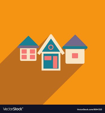 Flat with shadow icon and mobile applacation vector image