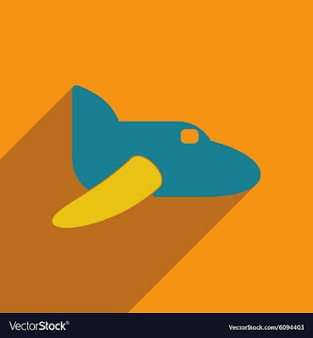 Flat with shadow icon and mobile applacation vector image