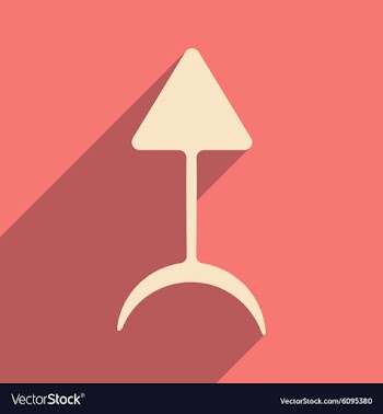Flat with shadow icon and mobile applacation vector image