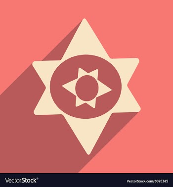 Flat with shadow icon and mobile applacation vector image