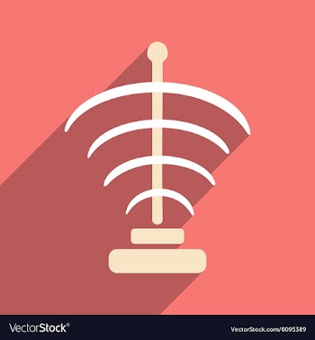 Flat with shadow icon and mobile applacation vector image