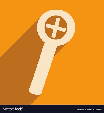 Flat with shadow icon and mobile applacation vector image