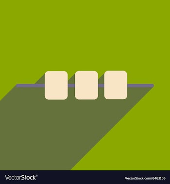 Flat with shadow icon and mobile applacation vector image
