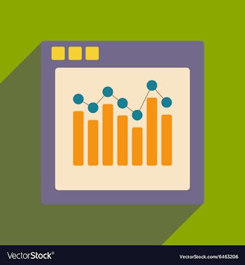Flat with shadow icon and mobile applacation vector image