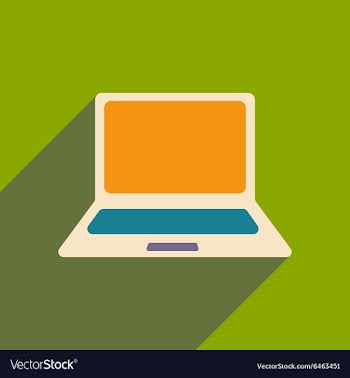 Flat with shadow icon and mobile applacation vector image