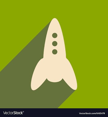 Flat with shadow icon and mobile applacation vector image