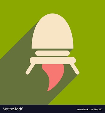 Flat with shadow icon and mobile applacation vector image