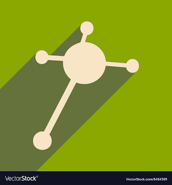 Flat with shadow icon and mobile applacation vector image