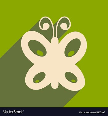Flat with shadow icon and mobile applacation vector image