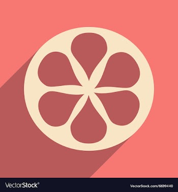 Flat with shadow icon and mobile applacation vector image