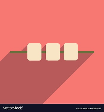 Flat with shadow icon and mobile applacation vector image