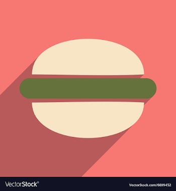 Flat with shadow icon and mobile applacation vector image