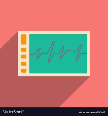 Flat with shadow icon and mobile applacation vector image