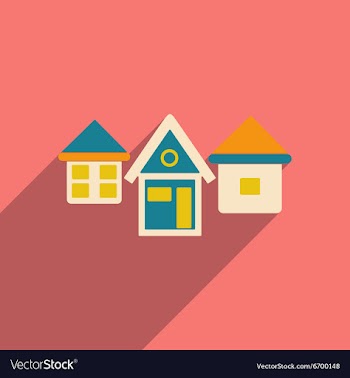 Flat with shadow icon and mobile applacation vector image