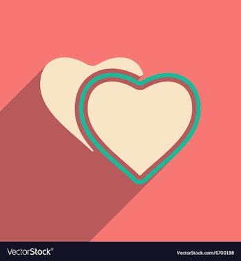 Flat with shadow icon and mobile applacation vector image