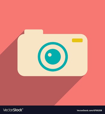 Flat with shadow icon and mobile applacation vector image