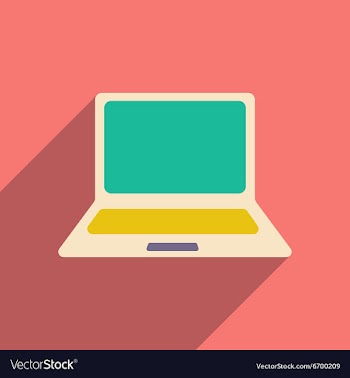 Flat with shadow icon and mobile applacation vector image
