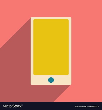 Flat with shadow icon and mobile applacation vector image