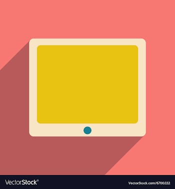 Flat with shadow icon and mobile applacation vector image