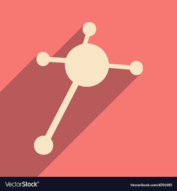 Flat with shadow icon and mobile applacation vector image