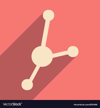 Flat with shadow icon and mobile applacation vector image