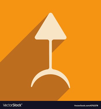 Flat with shadow icon and mobile applacation vector image