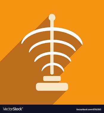 Flat with shadow icon and mobile applacation vector image