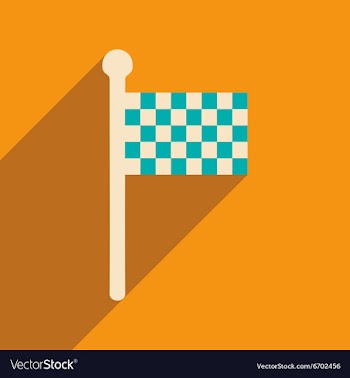 Flat with shadow icon and mobile applacation vector image