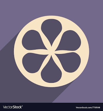Flat with shadow icon and mobile applacation vector image