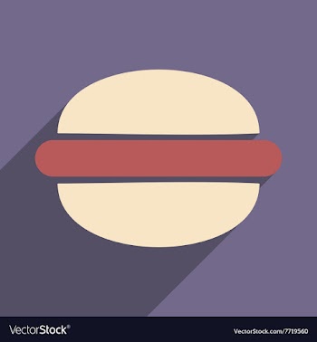 Flat with shadow icon and mobile applacation vector image
