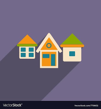 Flat with shadow icon and mobile applacation vector image