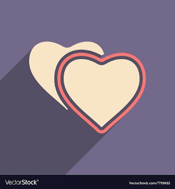 Flat with shadow icon and mobile applacation vector image