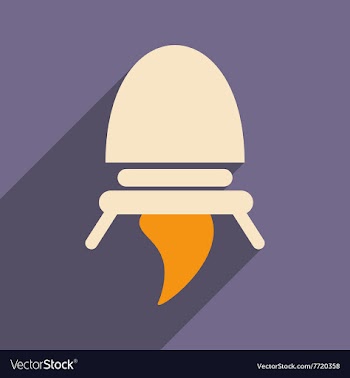 Flat with shadow icon and mobile applacation vector image