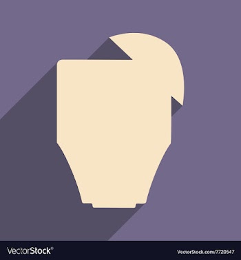 Flat with shadow icon and mobile applacation vector image