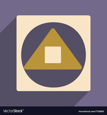 Flat with shadow icon and mobile applacation vector image