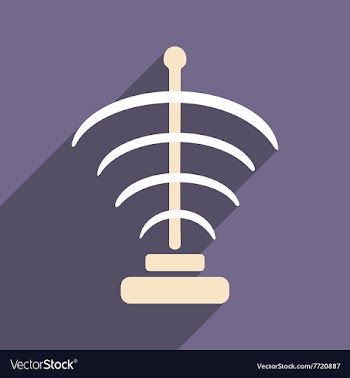 Flat with shadow icon and mobile applacation vector image