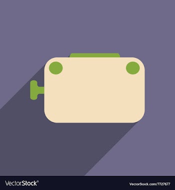Flat with shadow icon and mobile applacation vector image